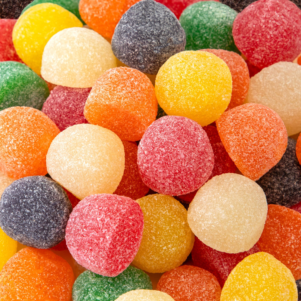 ILIKE! front packaging showing 2 lb bag and colorful gumdrops for easy serving