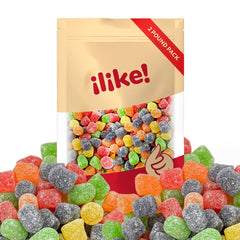 ILIKE! gum drops used to decorate cupcakes offering color and easy embellishment