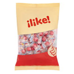 ILIKE! assortment of individually wrapped jawbreakers highlighting hygienic sharing