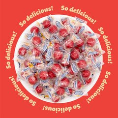 ILIKE! jawbreaker in a hand showing scale and long-lasting snacking benefit