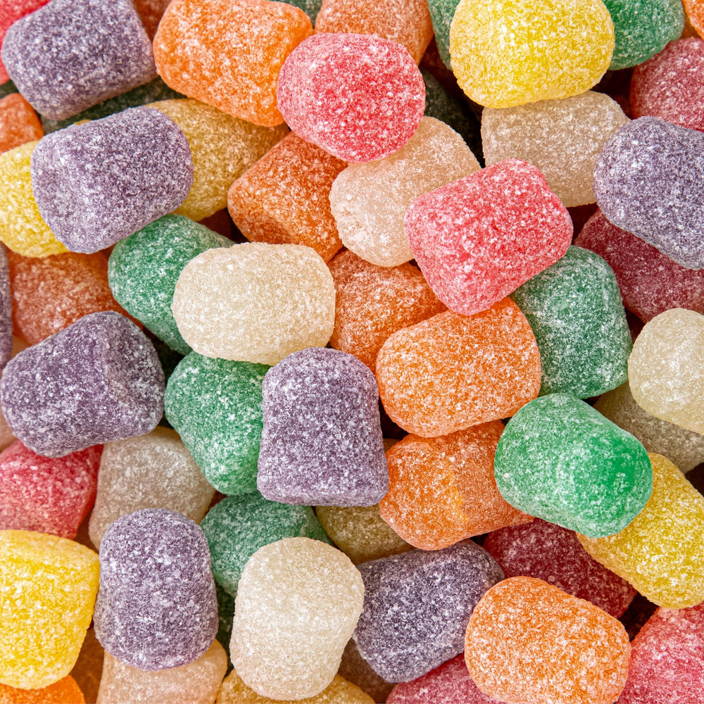 ILIKE! front packaging showing 2 lb bag and colorful gum drops for sharing