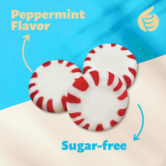 ILIKE! open bag with spoon serving mints for easy portioning and sharing