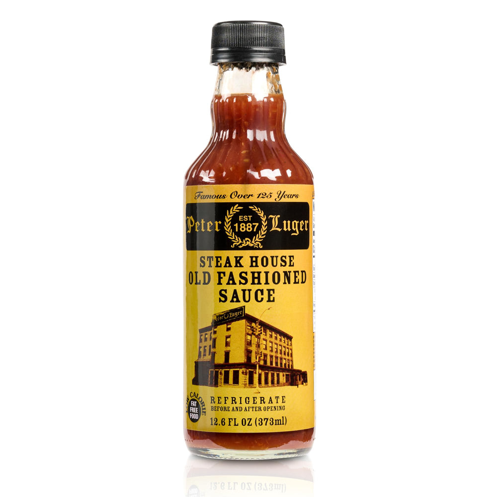 ILIOS Peter Luger two bottles side-by-side for size comparison and value packing