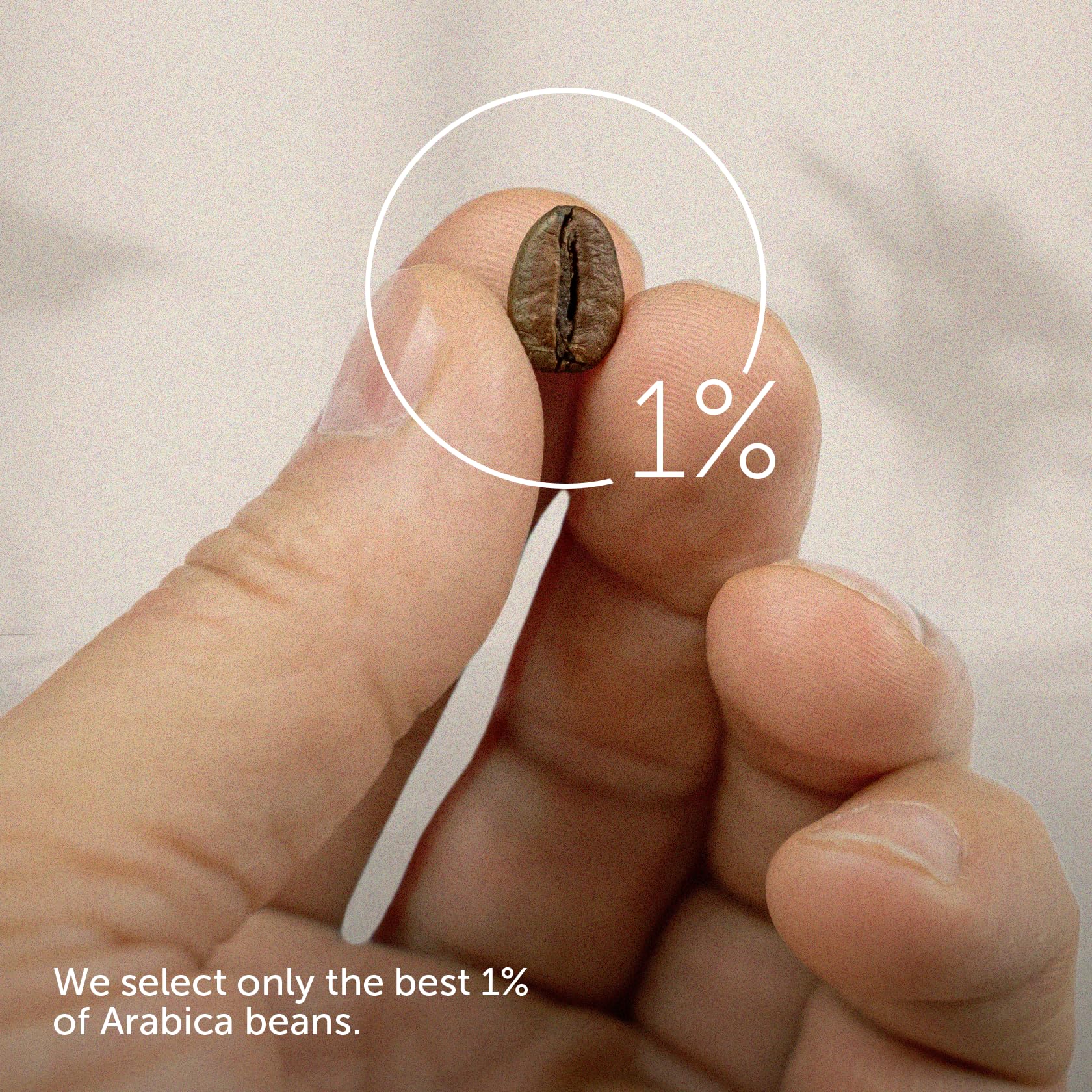 illy bean closeup highlighting roast and consistent bean quality benefit