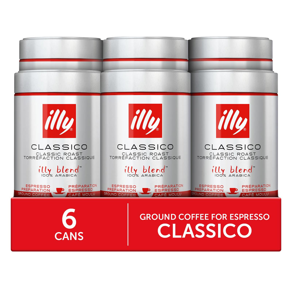 illy can opened top view displaying sealed interior freshness preserved by pressurized packaging