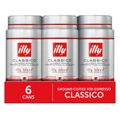 illy can opened top view displaying sealed interior freshness preserved by pressurized packaging