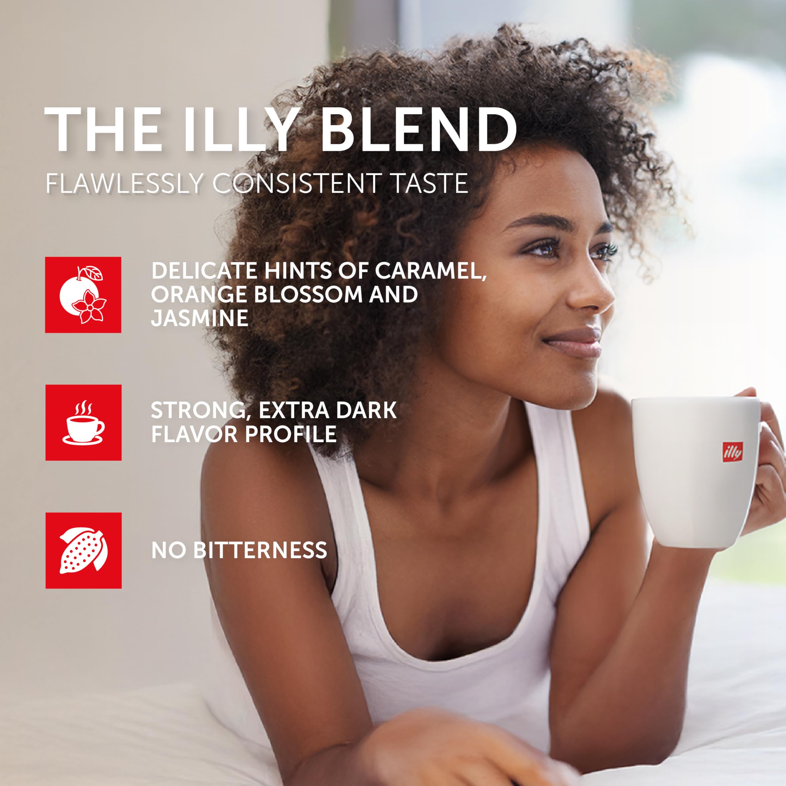 illy capsules spilled from box showing easy single-serve convenience