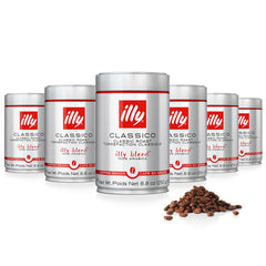 illy front pack 8.8oz can showing brand and clear benefit of sealed freshness