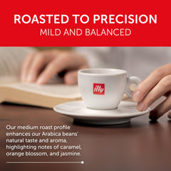 hand holding illy capsules demonstrating portion control and convenient use