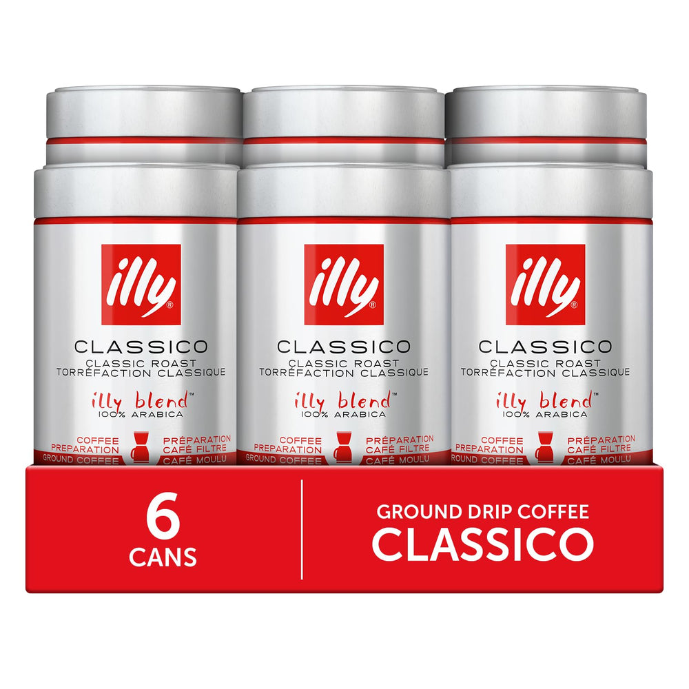 illy open can top view showing sealed lid and freshness preservation