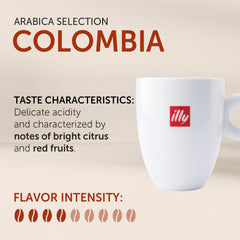 illy close-up of whole bean texture highlighting rich aroma and quality