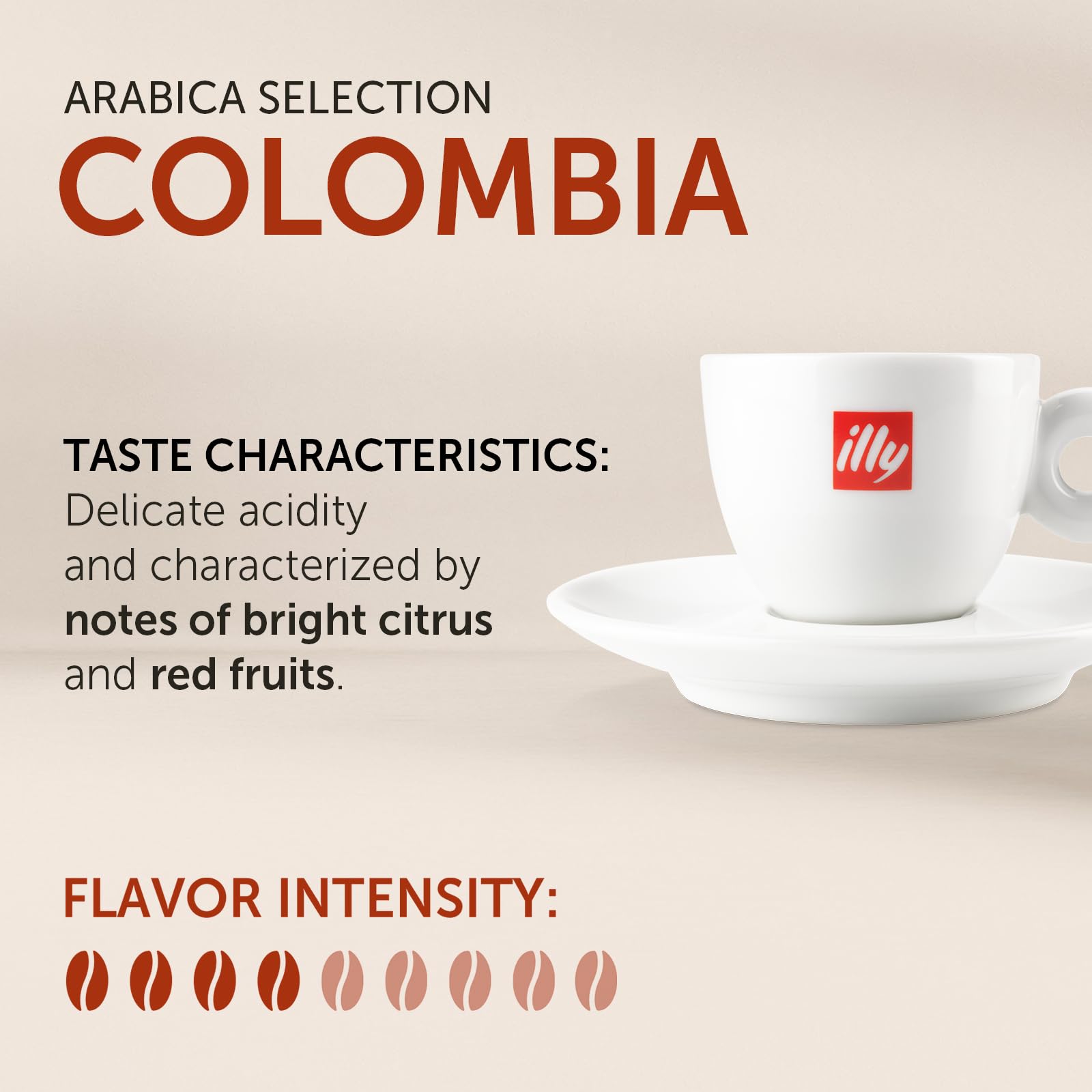 illy capsule close-up highlighting sealed pod design for preserved freshness