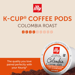 illy close-up of a single K-Cup pod highlighting sealed lid and freshness preservation
