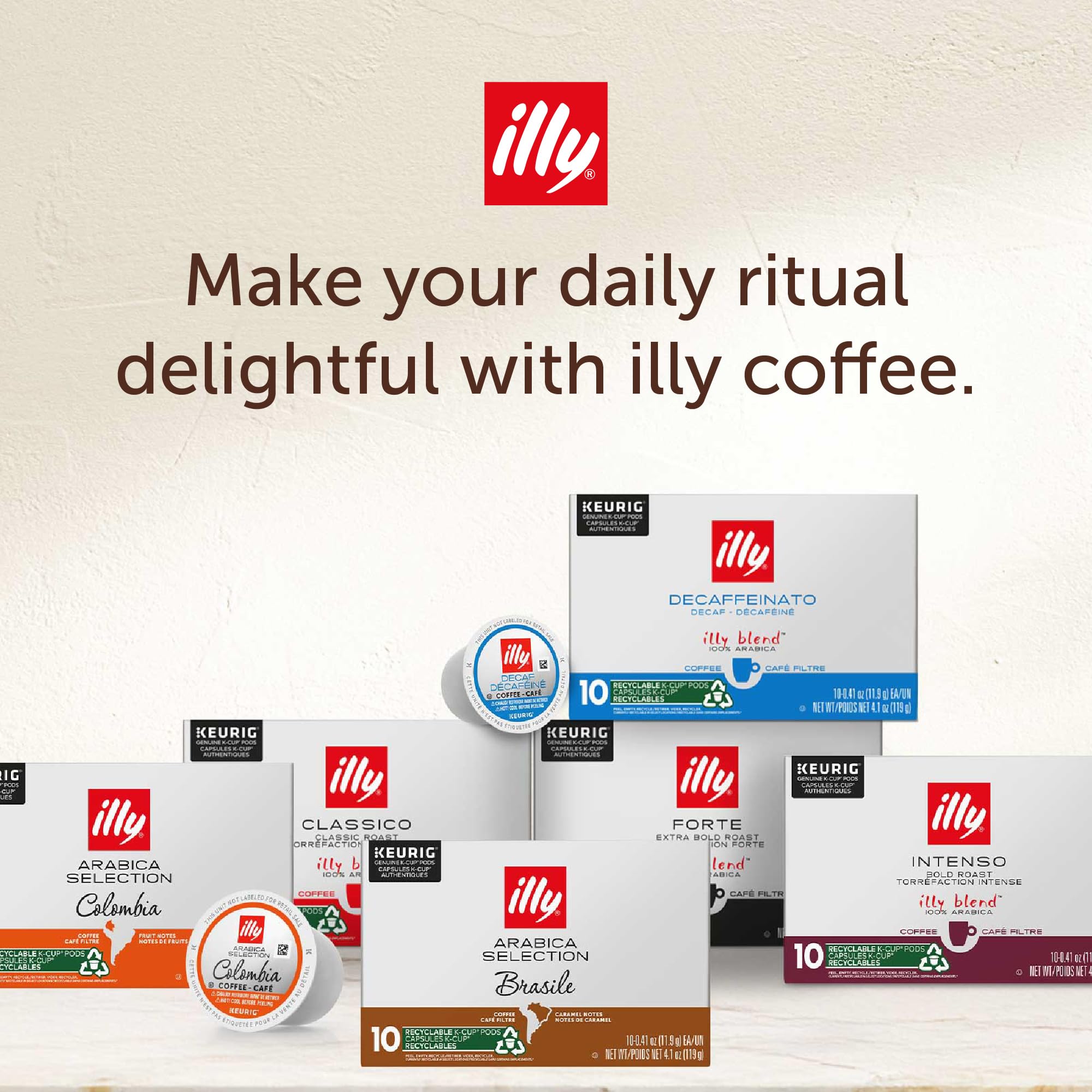 illy steaming cup of brewed Colombia coffee showcasing bright color and inviting aroma