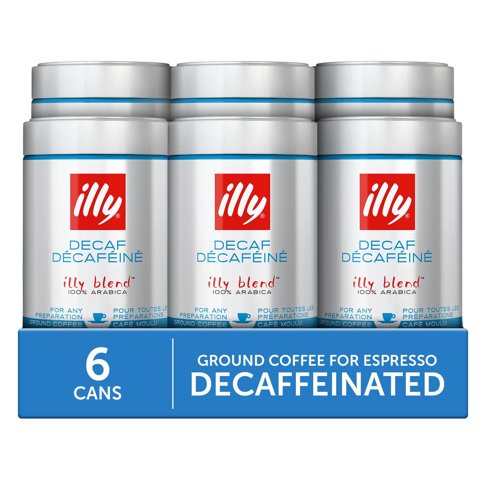 illy back label close-up showing ingredients and brewing info