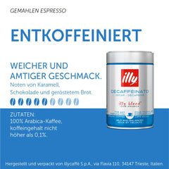 illy close-up of fine ground coffee highlighting consistent grind for even extraction