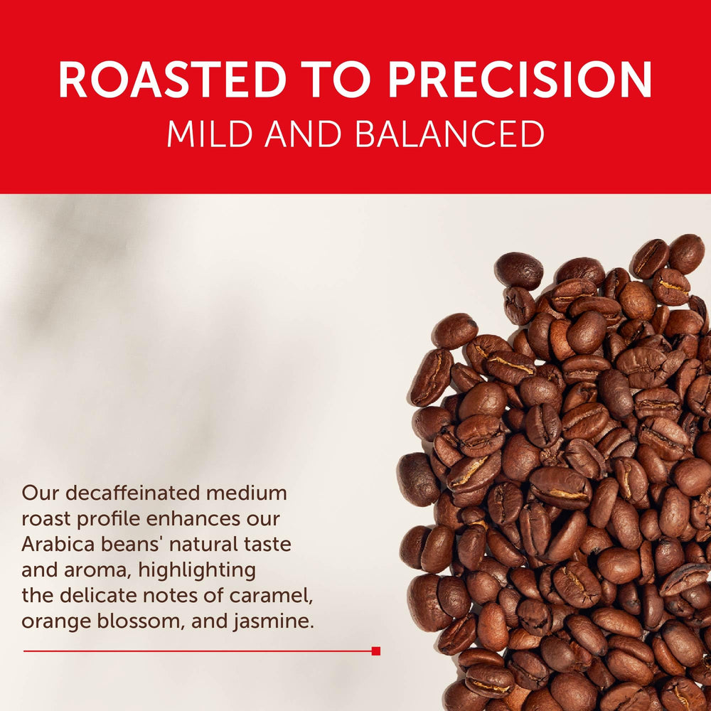 illy decaf packaging seal detail illustrating pressurized freshness preservation