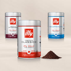 illy espresso shot pulling from portafilter showing rich crema for better flavor