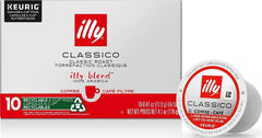 illy front packaging 10 count showing compact convenience and clear flavor cues