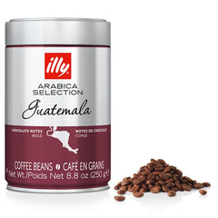 illy front packaging showing 8.8 oz bag and freshness seal for longer aroma