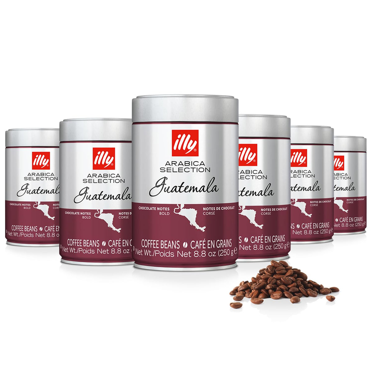 illy front packaging showing sealed 8.8oz bag and freshness benefit