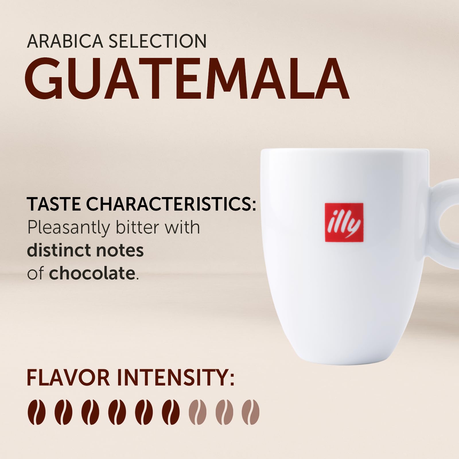 illy six packaged bags lined up emphasizing convenience and freshness