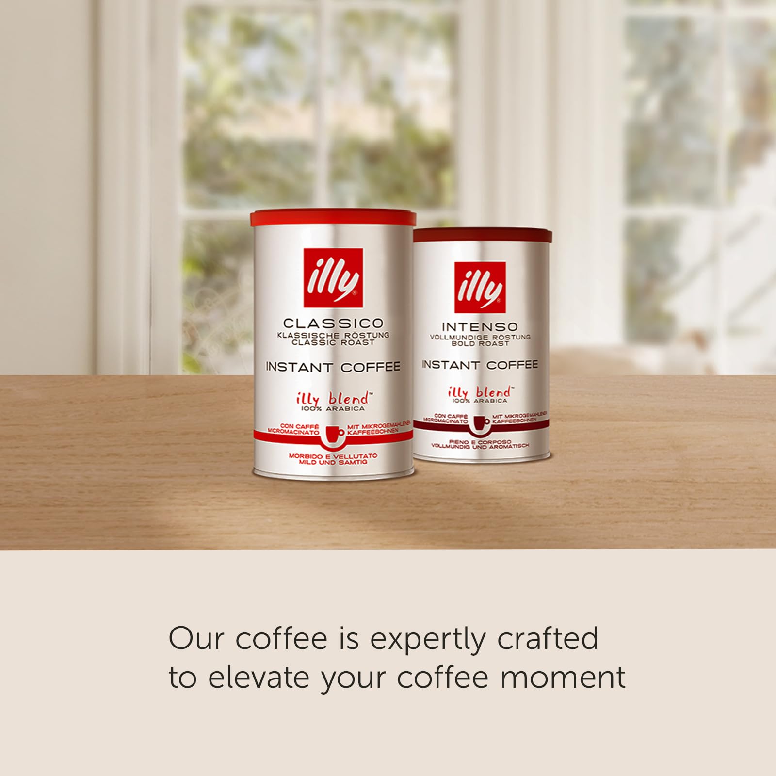 illy close-up of granules texture highlighting rich roast aroma benefit
