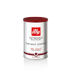 illy Intenso front can showing packaging and convenience benefit