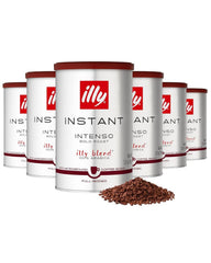 illy front canister showing Intenso label and bold dark roast benefit