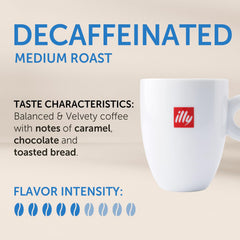 illy close-up of a single K-Cup pod highlighting quality seal