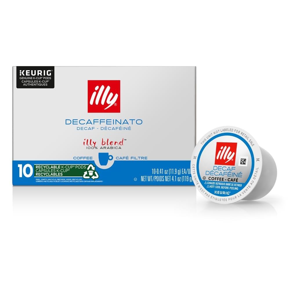 illy front packaging showing 10-count pods and brand clarity