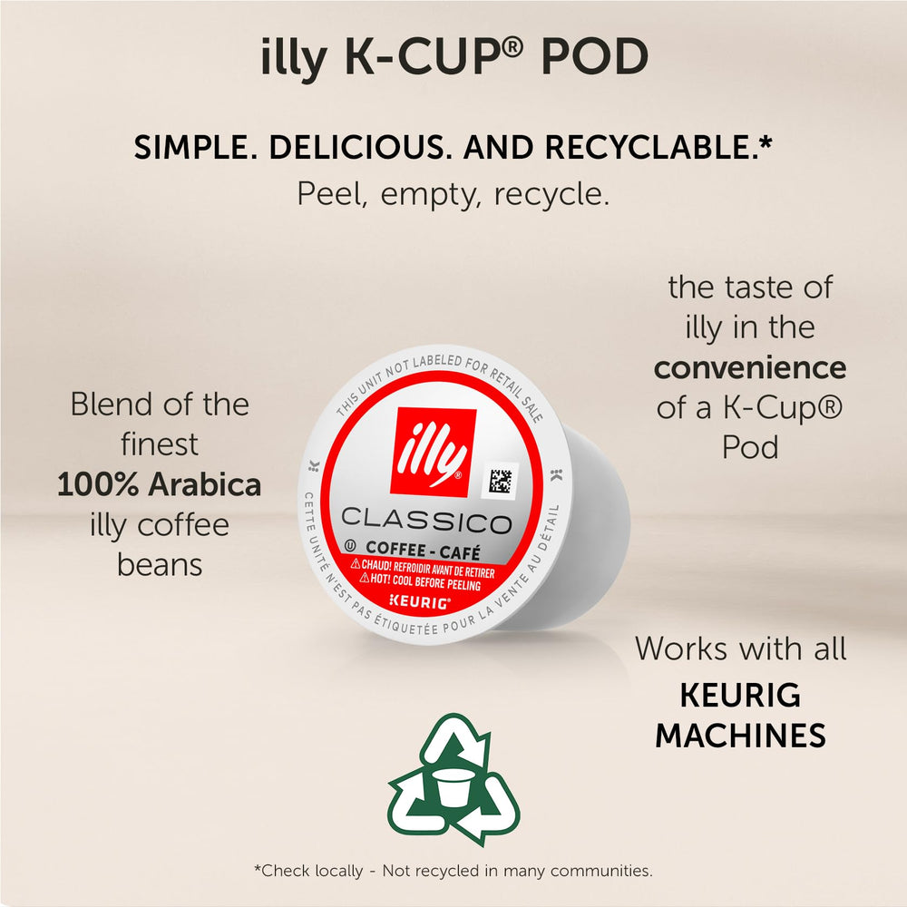 illy pods spread next to a ruler showing scale and portion planning benefit
