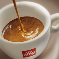 illy size and scale comparison showing package weight and home supply benefit