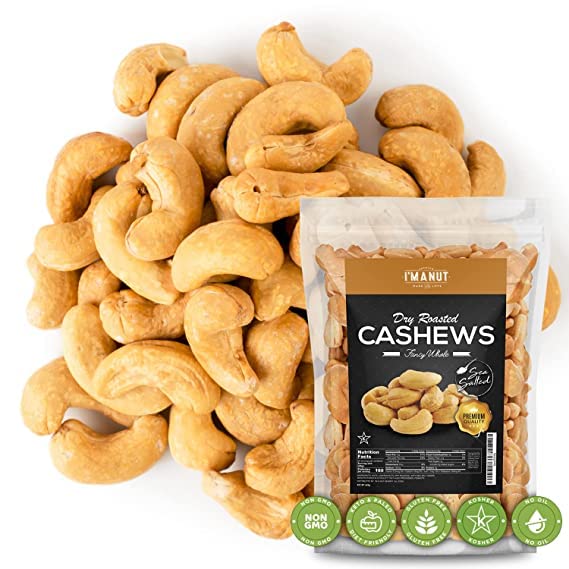 I'm A Nut front packaging 64 oz bag showing product name and sea salt benefit
