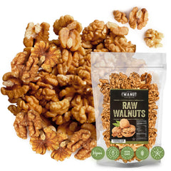 I'm A Nut front pouch 48oz showing branding and resealable pouch benefit