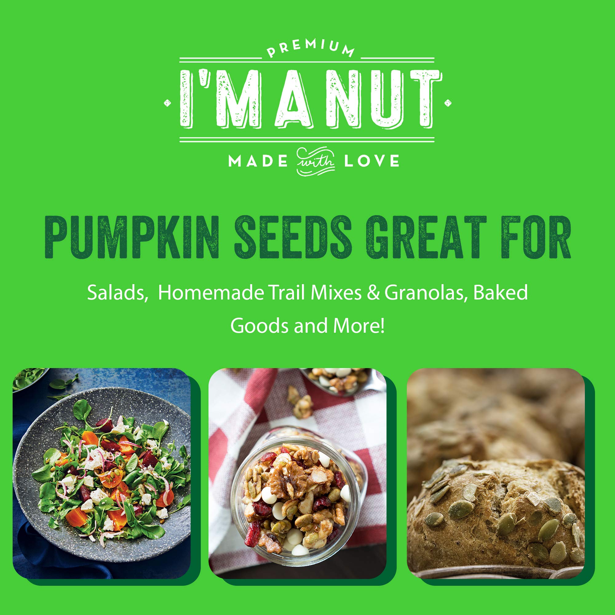I'm A Nut ingredient list and kosher mark visible for transparency and trust