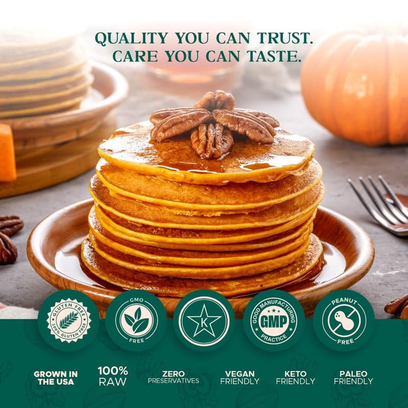 I'm A Nut pecans used in baking showing even browning and recipe versatility