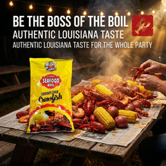 Cajun Two Step Seafood Boil Seasoning 4 lb — Authentic Louisiana Blend, Bulk 64 oz
