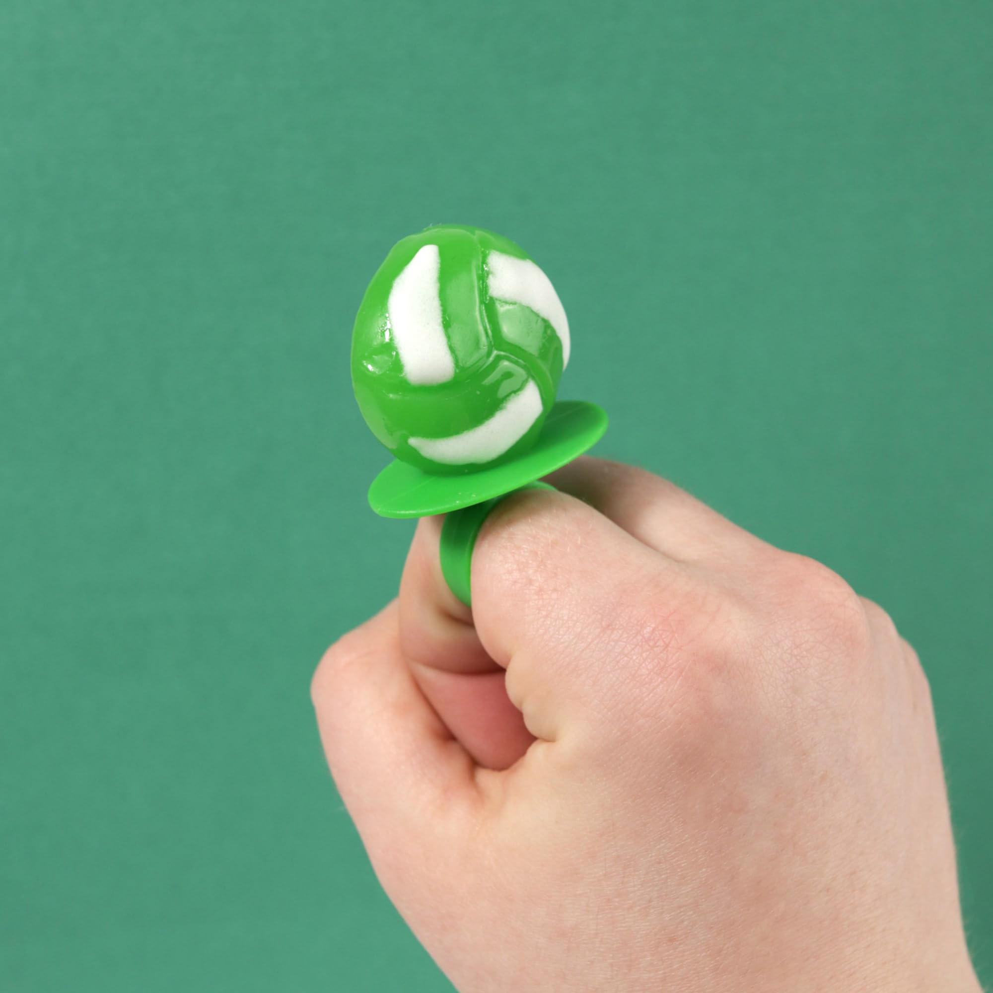 Imaginings 3 close-up of volleyball-shaped lollipop highlighting realistic detail
