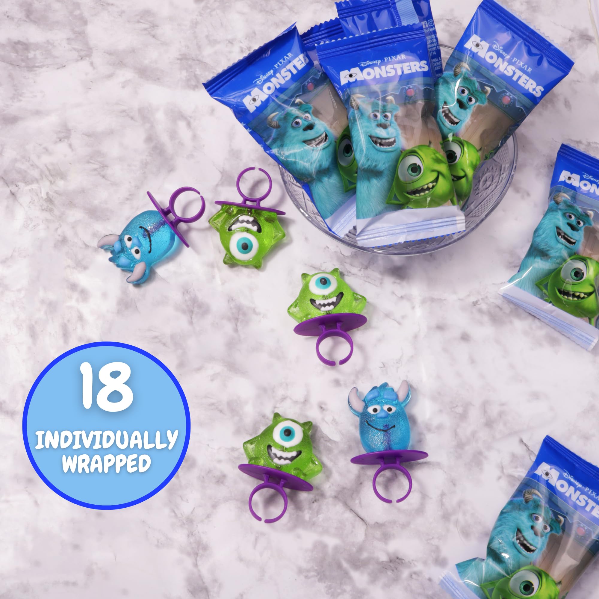 Imaginings 3 party display with rings used as themed table favors