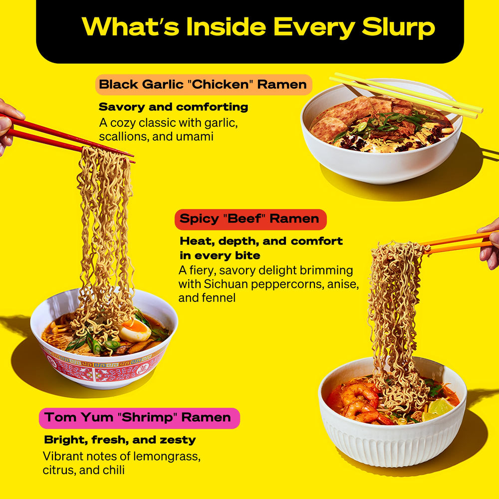 immi ramen bowl in microwave demonstrating quick, hot meal preparation