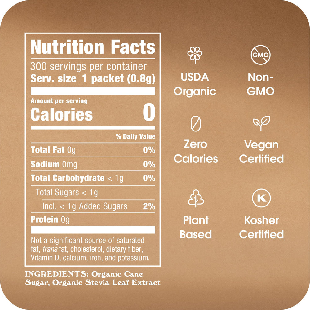 IN THE RAW several packets in a bowl for portion control and convenience