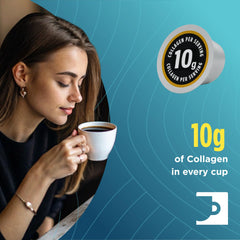Incredibrew close-up of a single recyclable capsule highlighting convenience