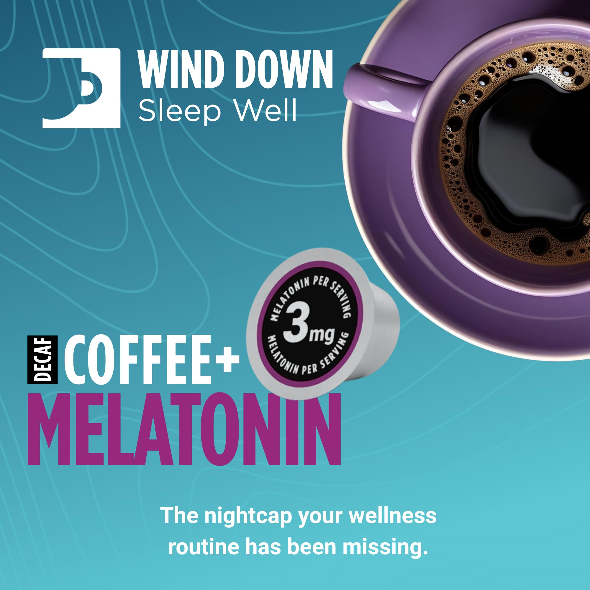 Incredibrew pod inserted in Keurig-compatible brewer delivering quick brew