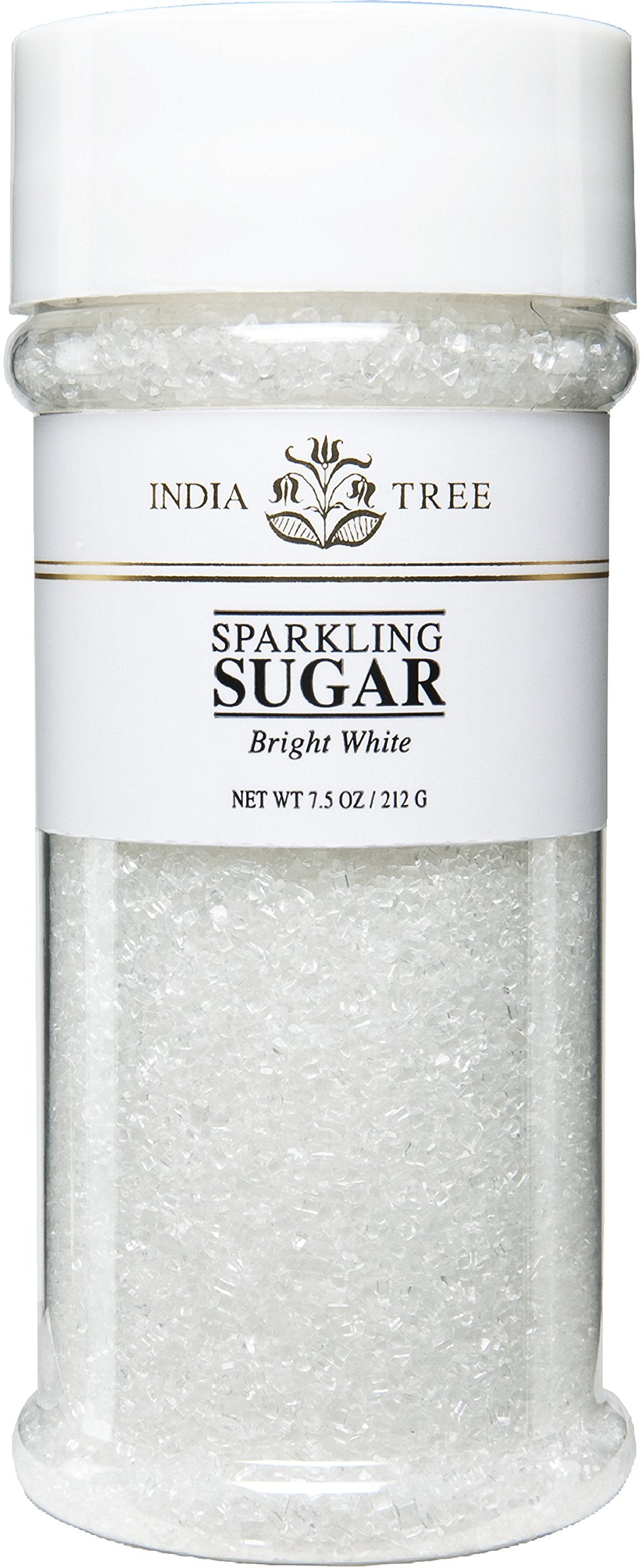 India Tree front packaging showing 7.5 oz jar and clear view for easy storage