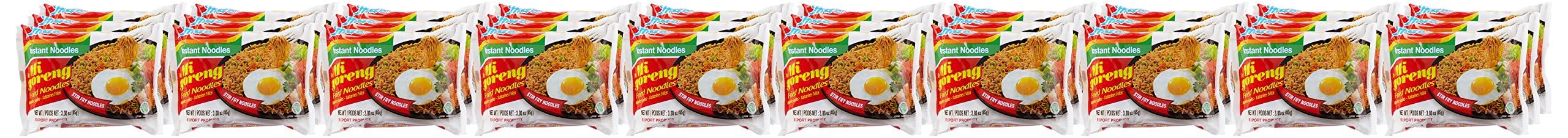 Indomie nutrition and allergen label visible for safe ingredient planning