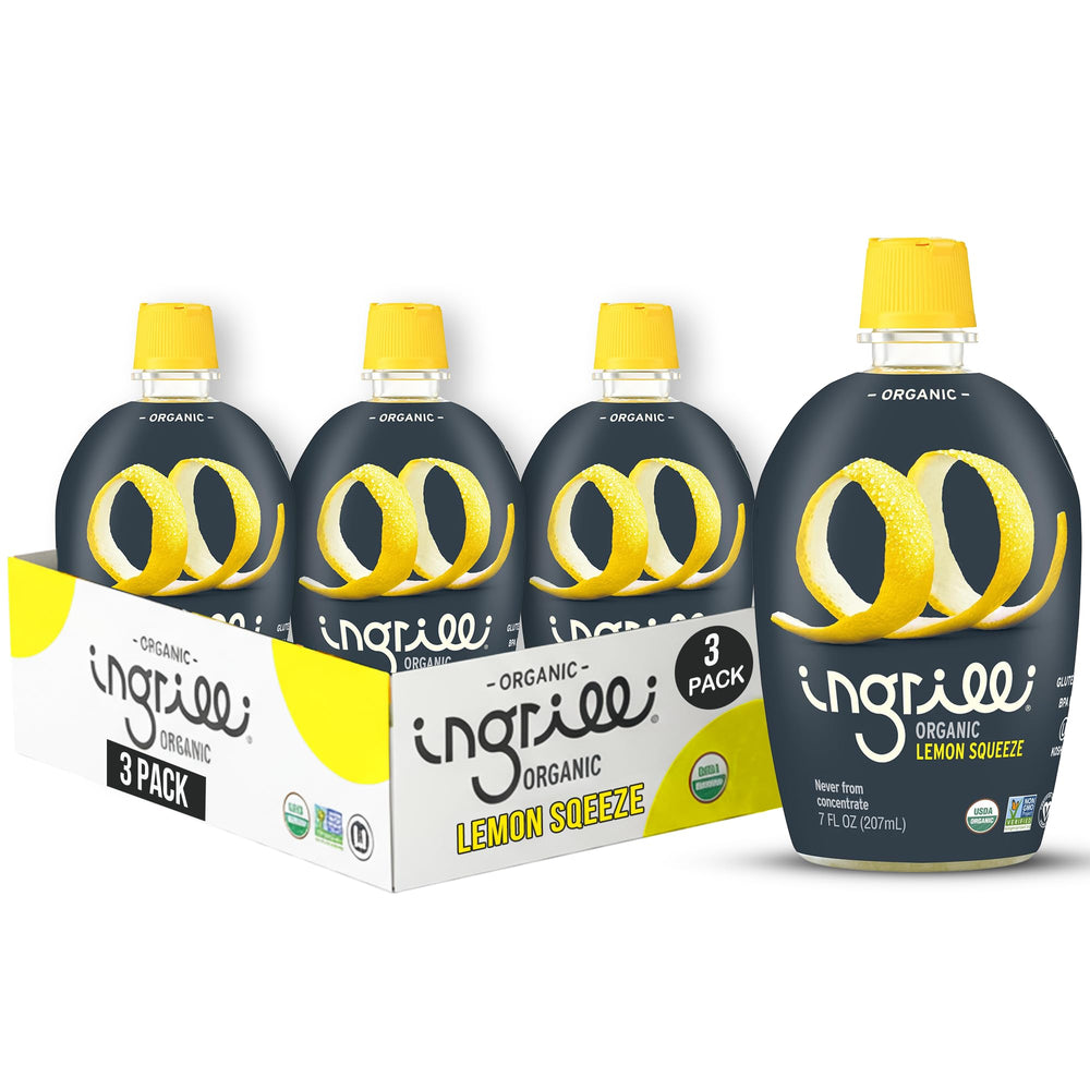 Ingrilli front packaging showing label and 7 fl oz bottle for fresh flavor