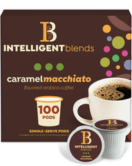 Intelligent Blends front packaging showing 100ct convenience and flavor benefits