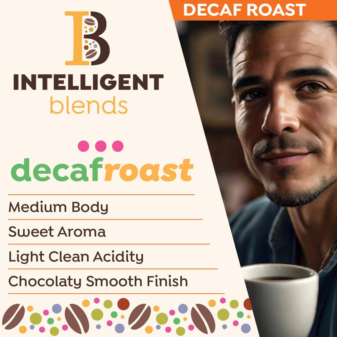 Intelligent Blends ground coffee texture highlighting rich chocolate notes and aroma