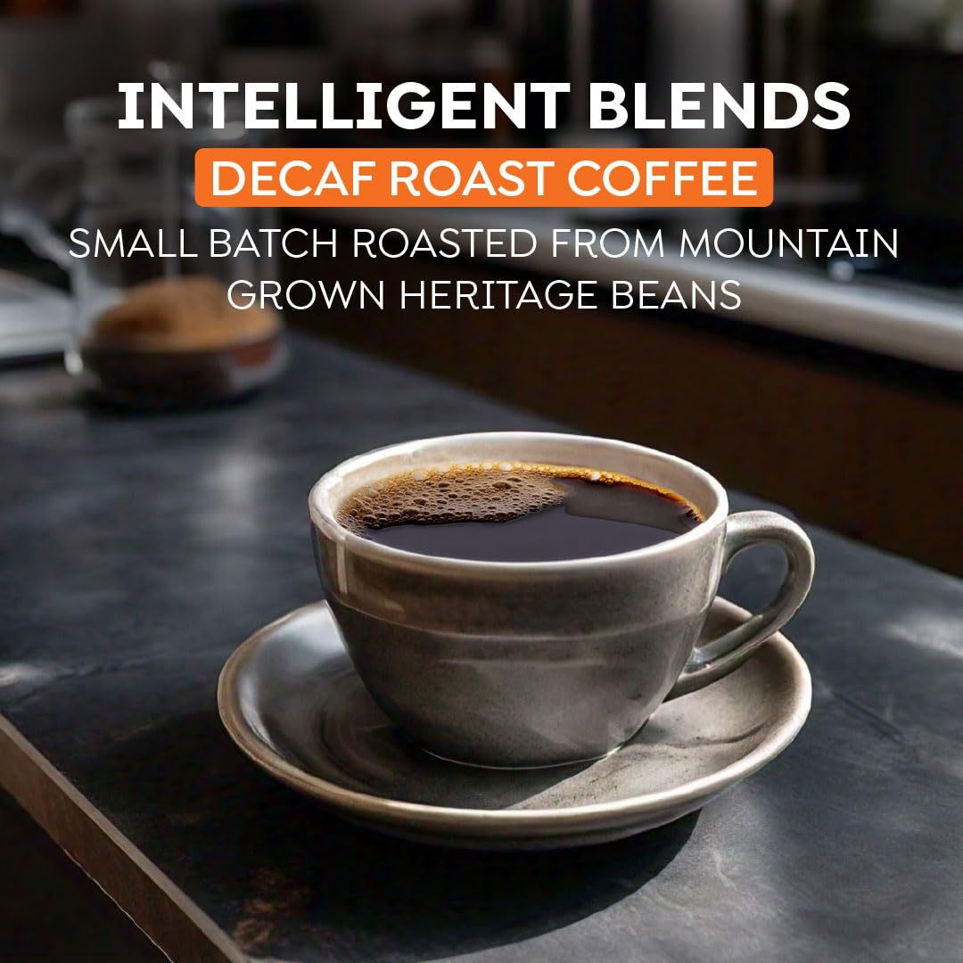 Intelligent Blends pod close-up displaying seal and easy compatibility benefit
